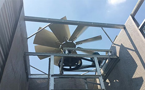 節(jié)能無風機冷卻塔降噪